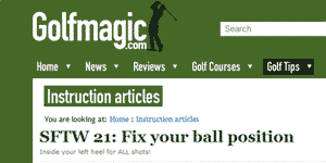 Golf Magic tuition Golf Magic tuition